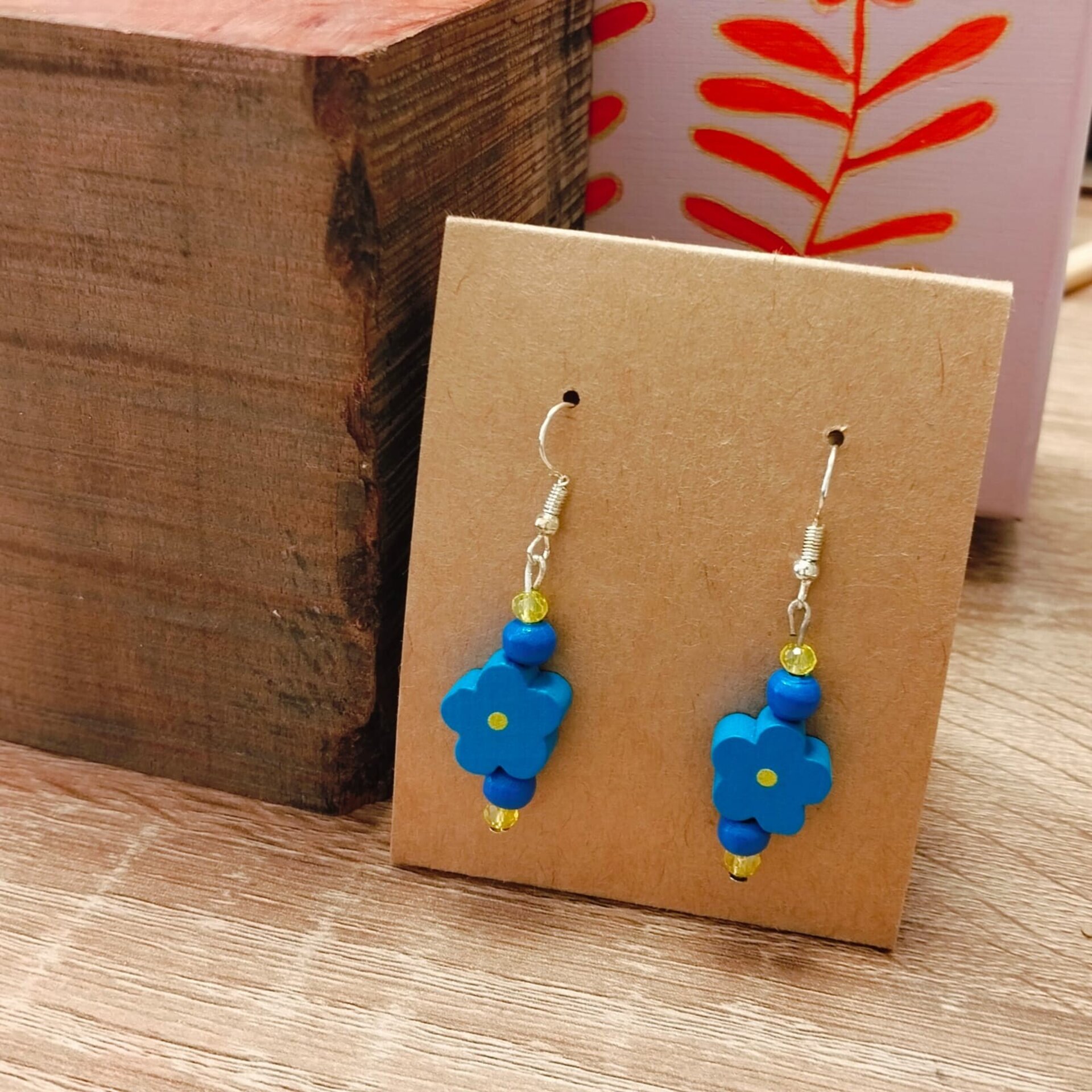 Pendientes Flor primavera-26 - 8