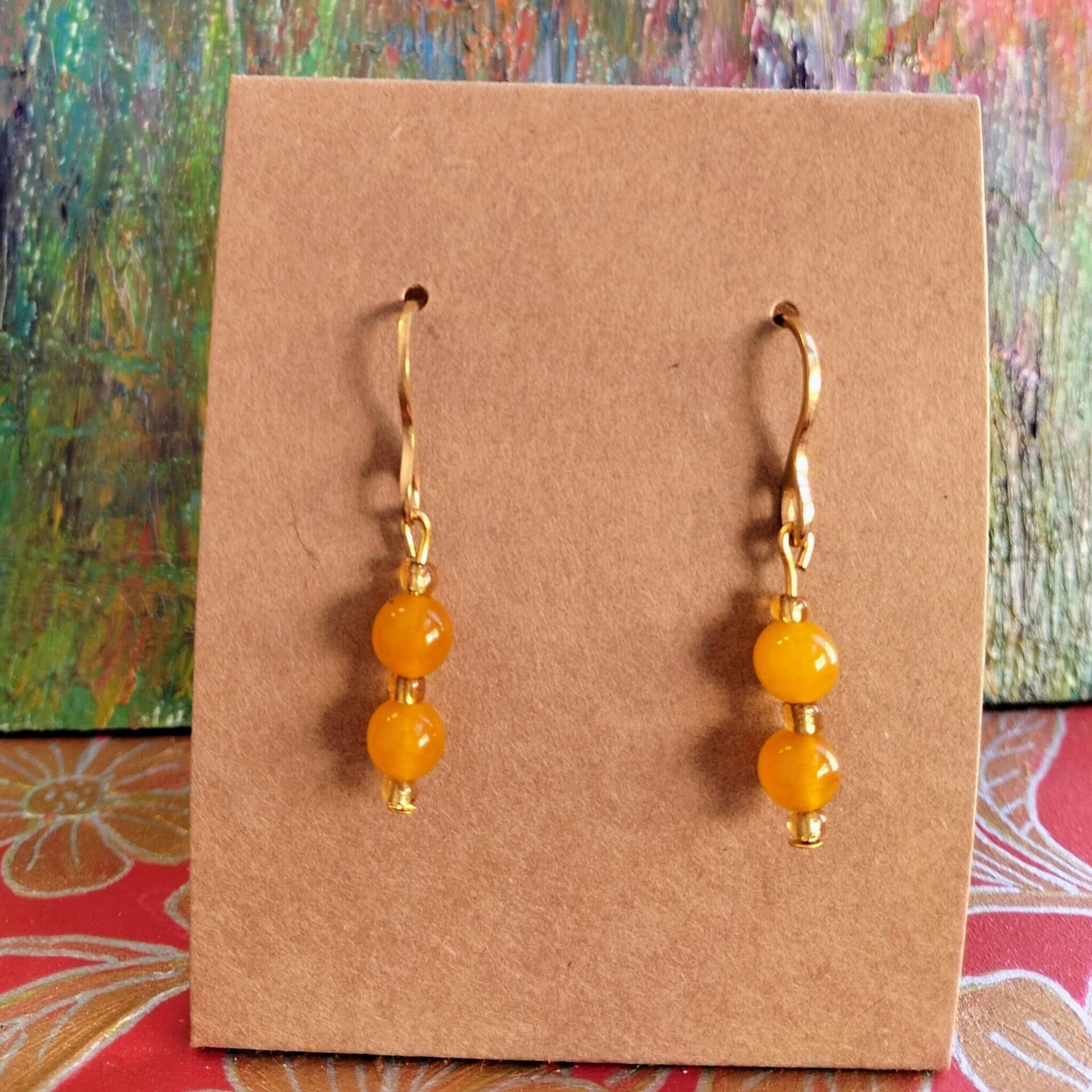 Pendientes Gotas de Color - 4