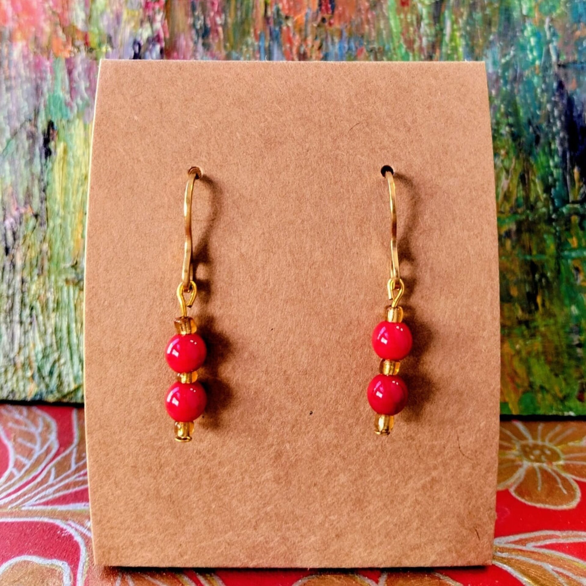 Pendientes Gotas de Color - 5